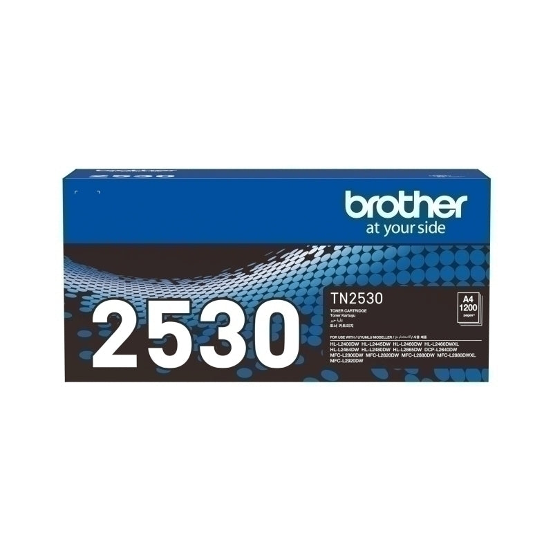 Genuine Brother TN2530 Toner Cartridge, Standard Yield upto 1200 pages