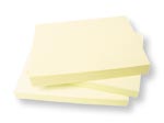 Adhesive Notes Yellow 101mm x 76mm 12Pks