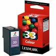 Genuine Lexmark 18C0033 (#33) Colour Ink Cartridge