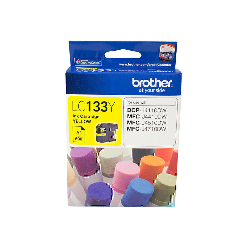 Brother Genuine LC133Y Ink Cartridge