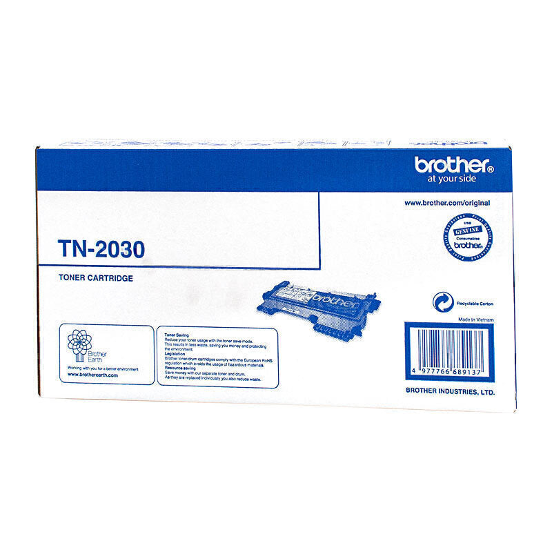 Genuine Brother TN2030, TN-2030 Toner