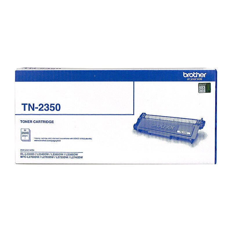 Genuine Brother TN-2350 Laser Toner Cartridge, high yield 2600pages