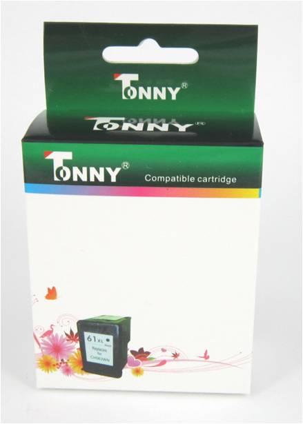 TONNY  Compatible CH563WA ,for HP 61XL Black Ink Cartridge