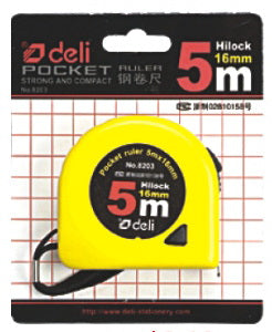 Retractable Measuring Tape 5M