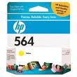 Genuine Hewlett Packard CB320WA (# 564) Y Ink Cartridge