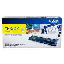 Genuine Brother TN240, TN-240 Yellow Laser Toner Cartridge