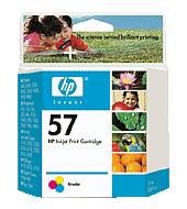 Genuine Hewlett Packard c6657AN (# 57) Ink Cartridge