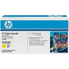 Genuine Hewlett Packard CE262A Y Laser Toner